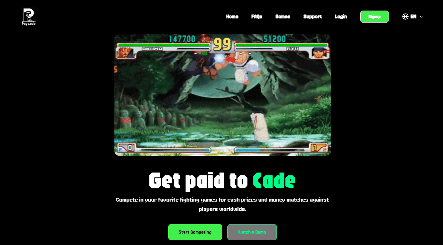 Paycade — Esports Wager Platform case study by MetaDors